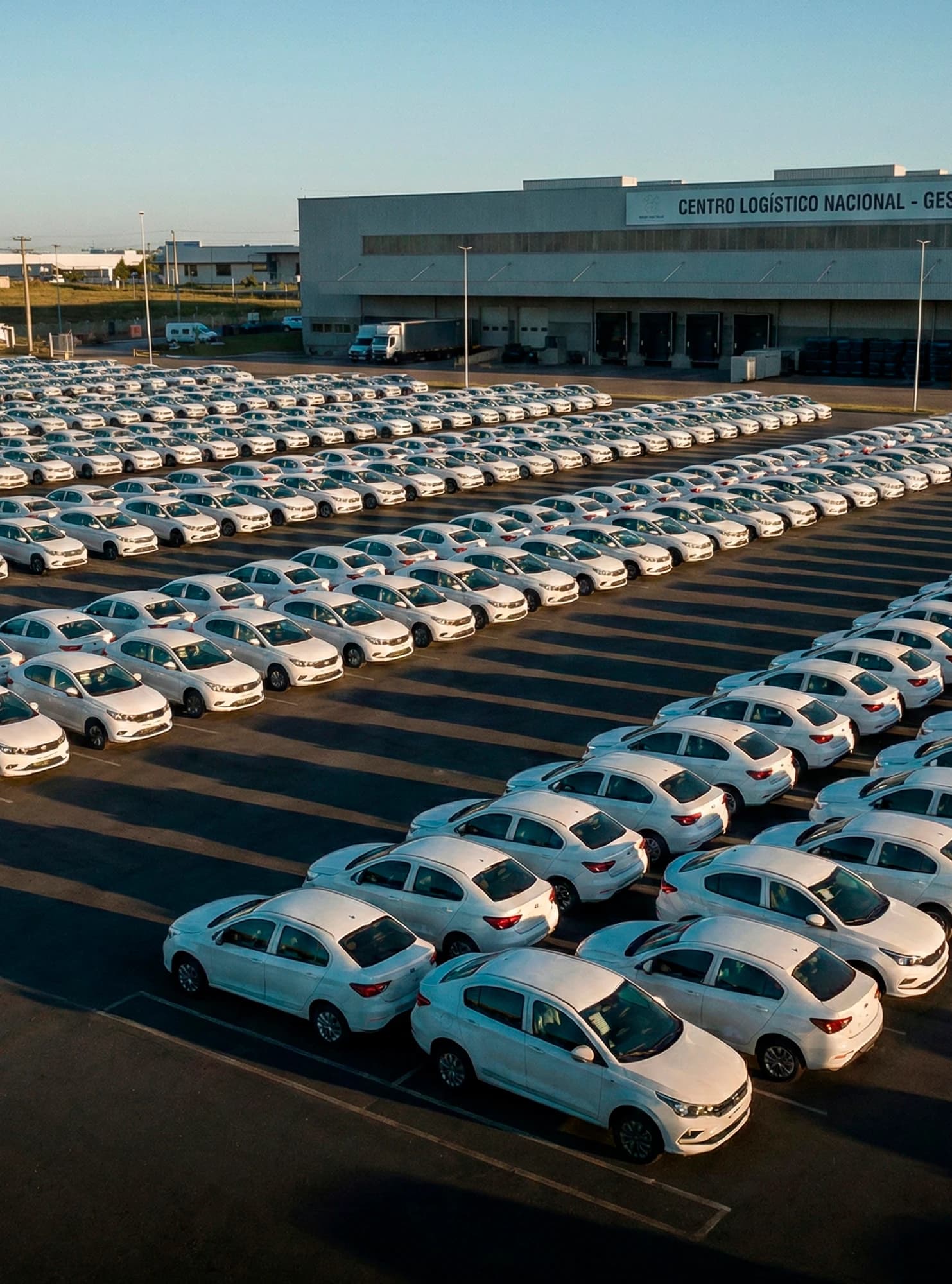 Frota de veículos verificada com a consulta Auto Veículo